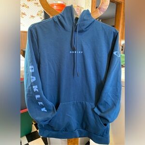 Oakley Men's Blue Hoodie, Size 2 XL